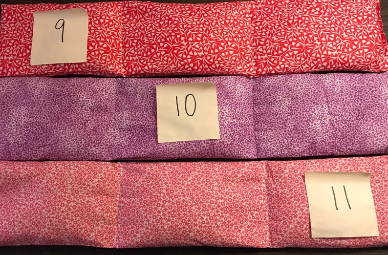 Rice Heating Pad Etsy