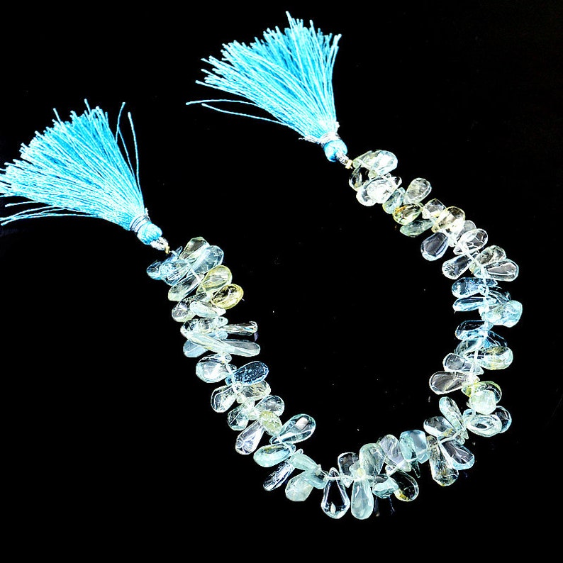 Aquamaine Beads Strand of 16 Inches