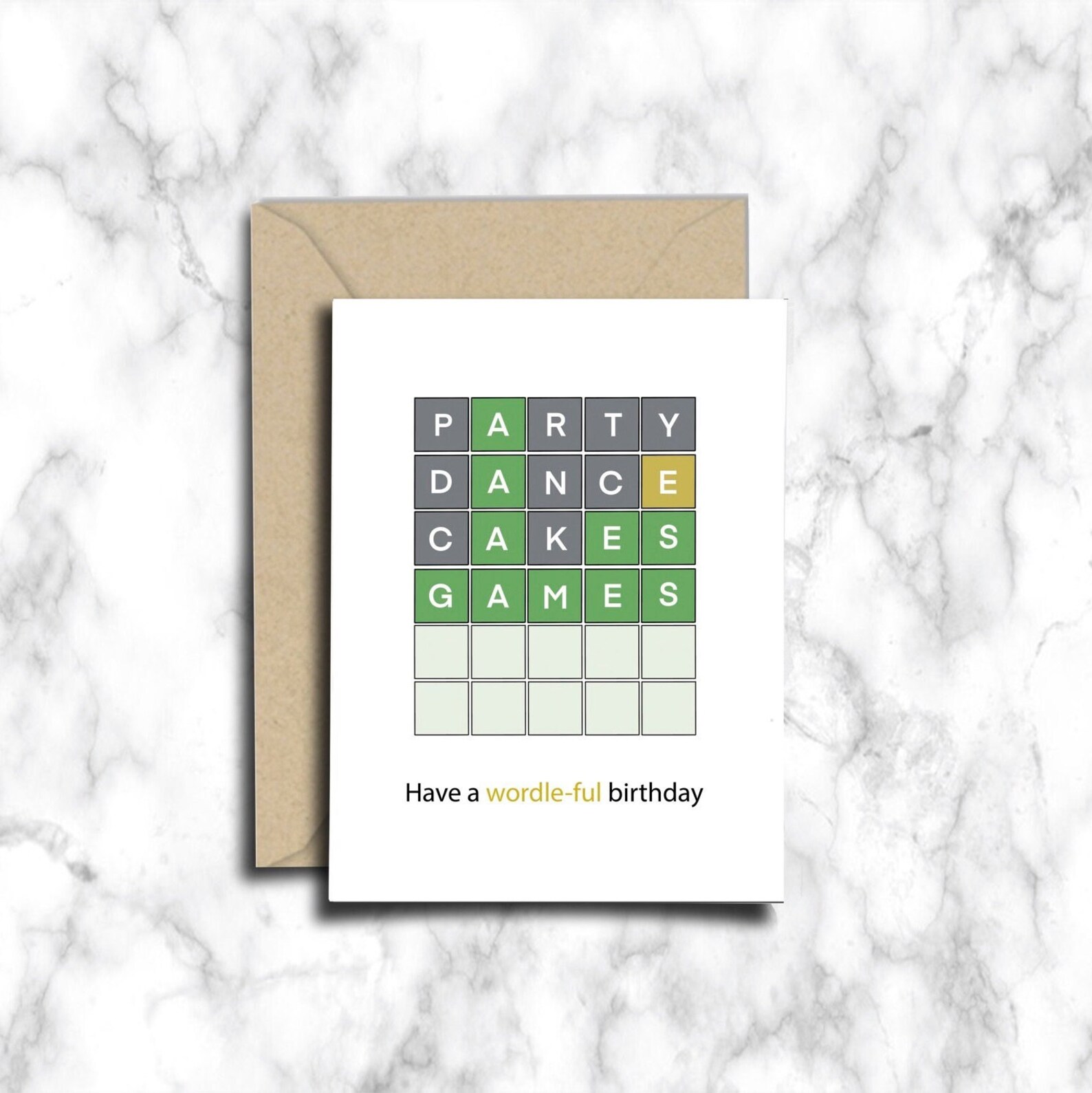 Birthday Card Wordle  Etsy Canada