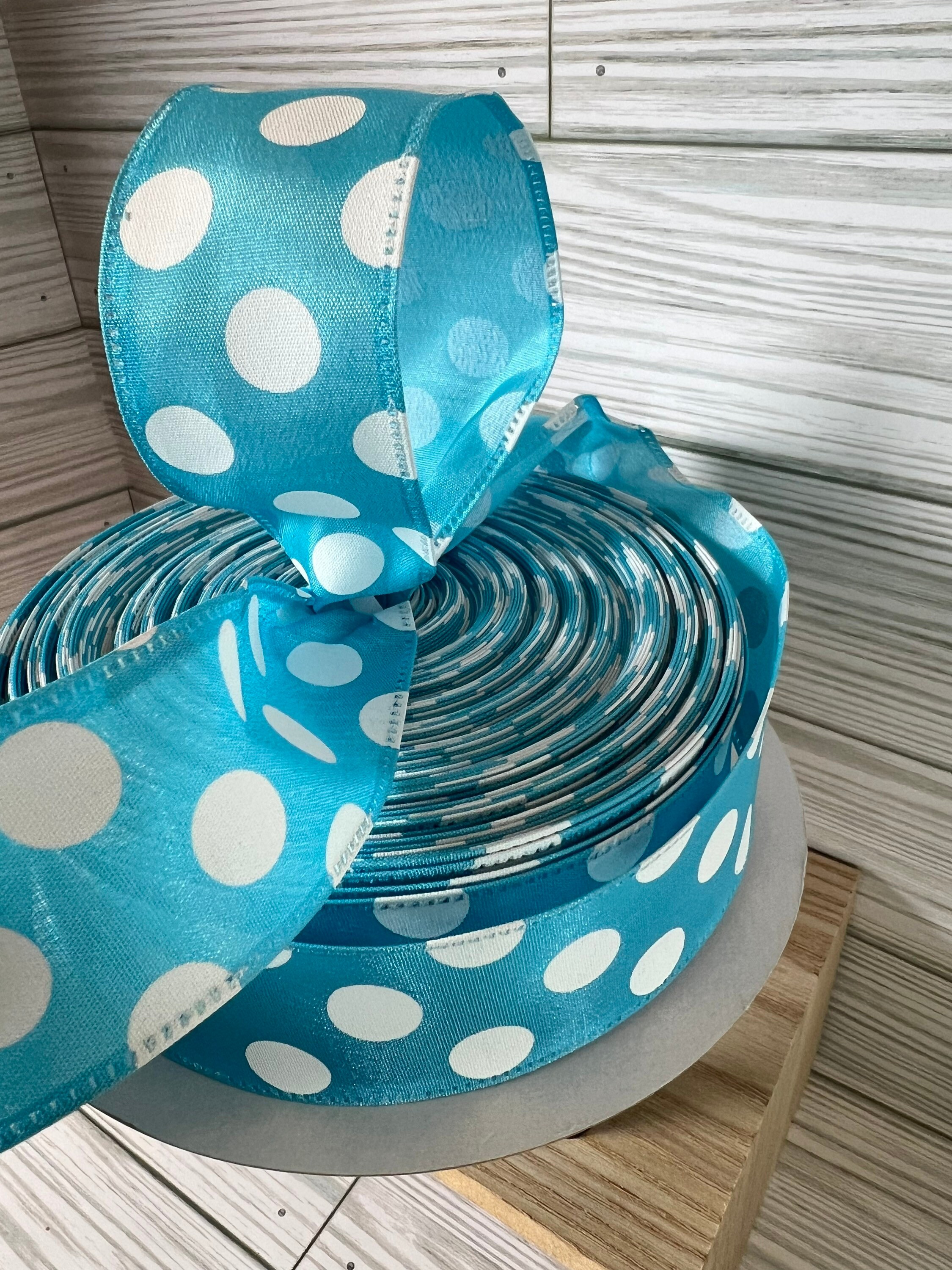 Ribbon Bundle, Camper Ribbon, Polka Dot Ribbon, Craft Ribbon, Ribbon by