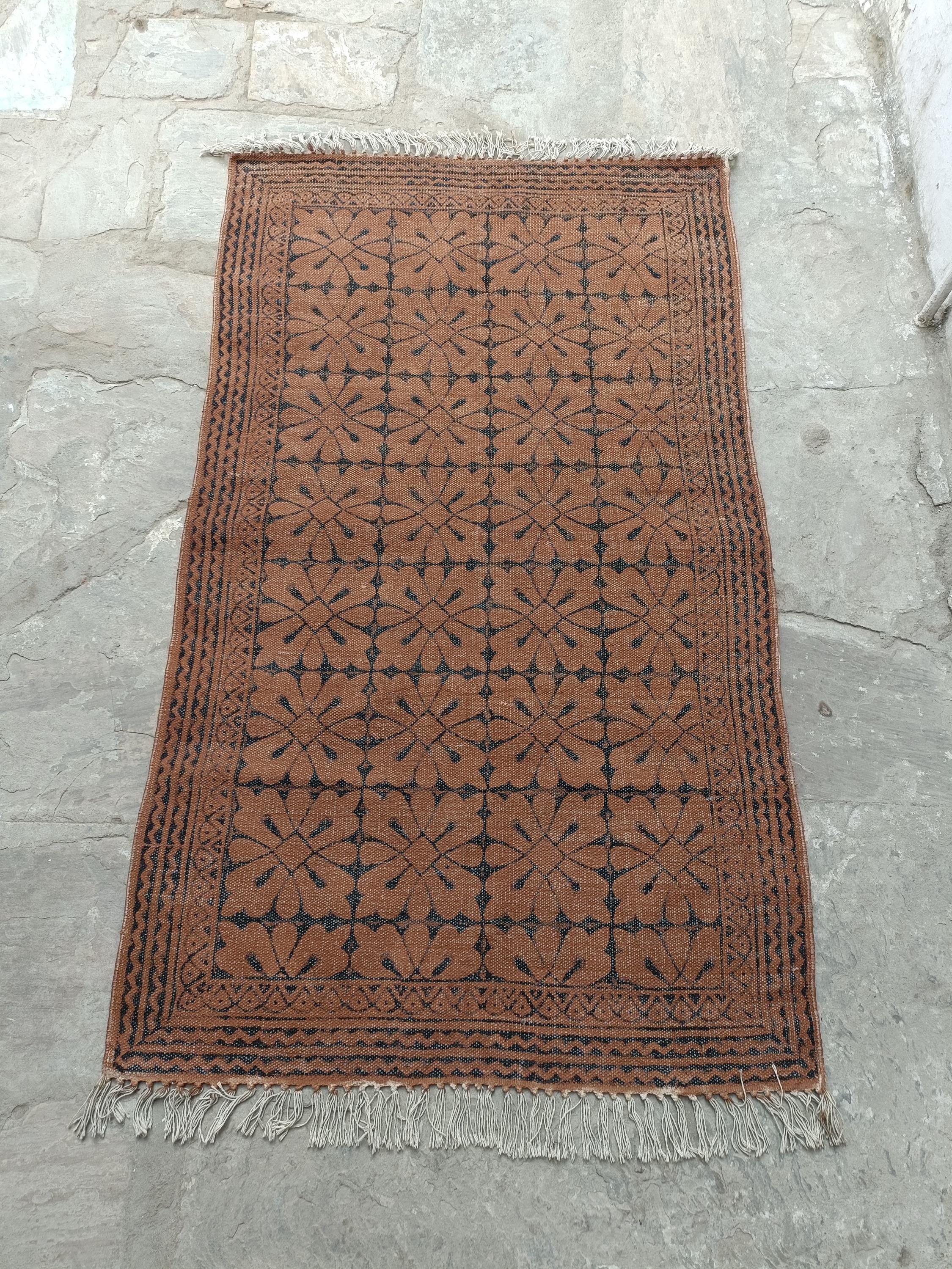 8x10,8x12,8x14,8x16,8x20 Rug Dark Brown Large Bedroom Rug Handmade ...
