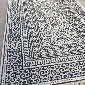 2x20,2x30,3x10,4x8,4x10,4x12,4x18,4x20 Black Runner Cotton Rug Hallway Runner Handmade Runner Kitchen Rug Floor Carpet Stair Runner Washable