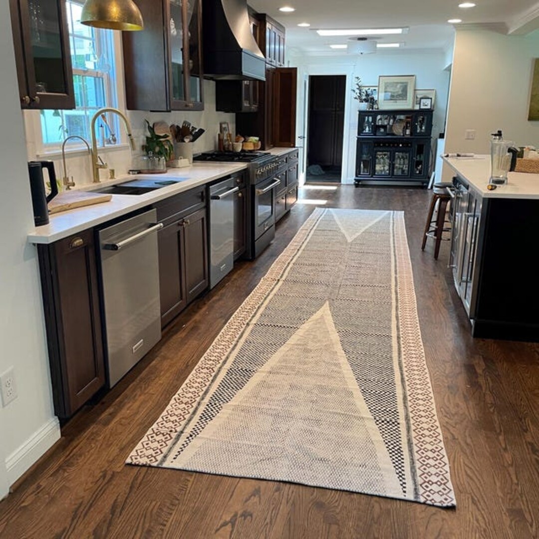 4x18 Rug Black Runner Hallway Runner 4x10,4x12,4x14,4x16,4x18,4x20 Runner ...