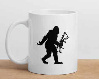 Tazza da caffè Sasquatch Archery Hunting (315 ml)