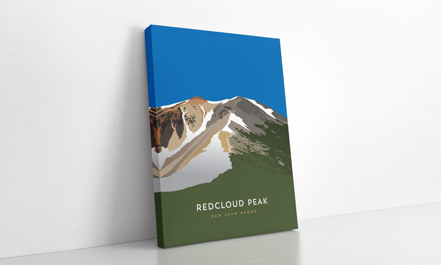 Redcloud Peak Colorado 14er Canvas Print - Fine Art, High Quality, 14er ...