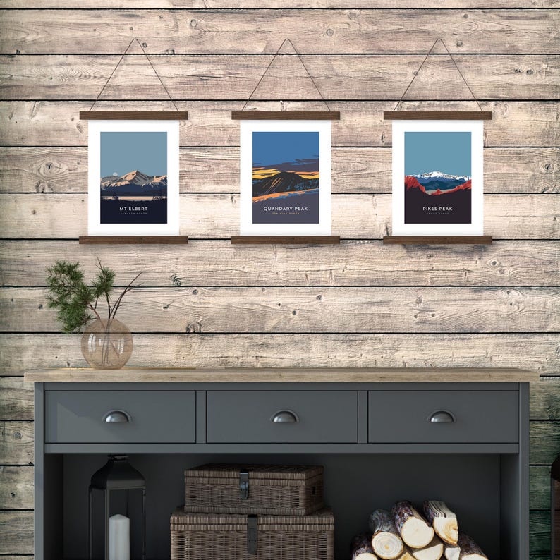 Quandary Peak Colorado 14er Print - Custom Sizes, Framed Art, Mountain ...