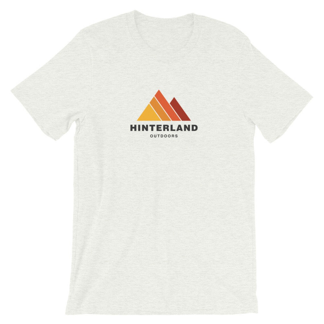 Hinterland Mountain Logo Tee Shirt Tshirt 14ers Etsy