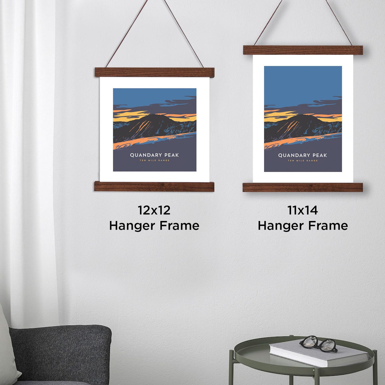 Quandary Peak Colorado 14er Print - Custom Sizes, Framed Art, Mountain ...
