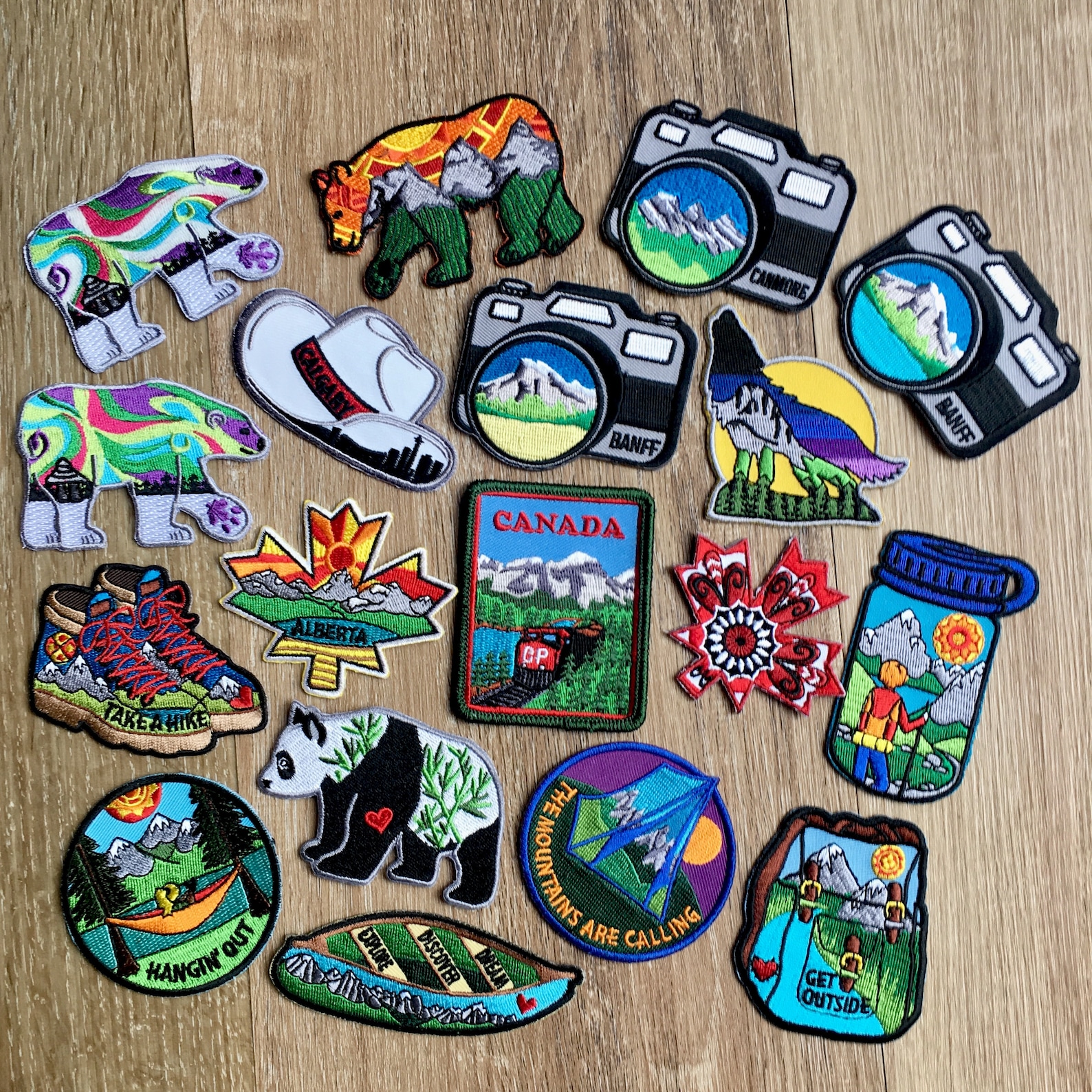 Canoe Patch Dream Discover Explore IronOn and/or SewOn Etsy