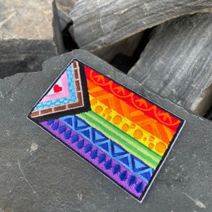 Pride Flag Patch Iron On and/or Sew On image 3