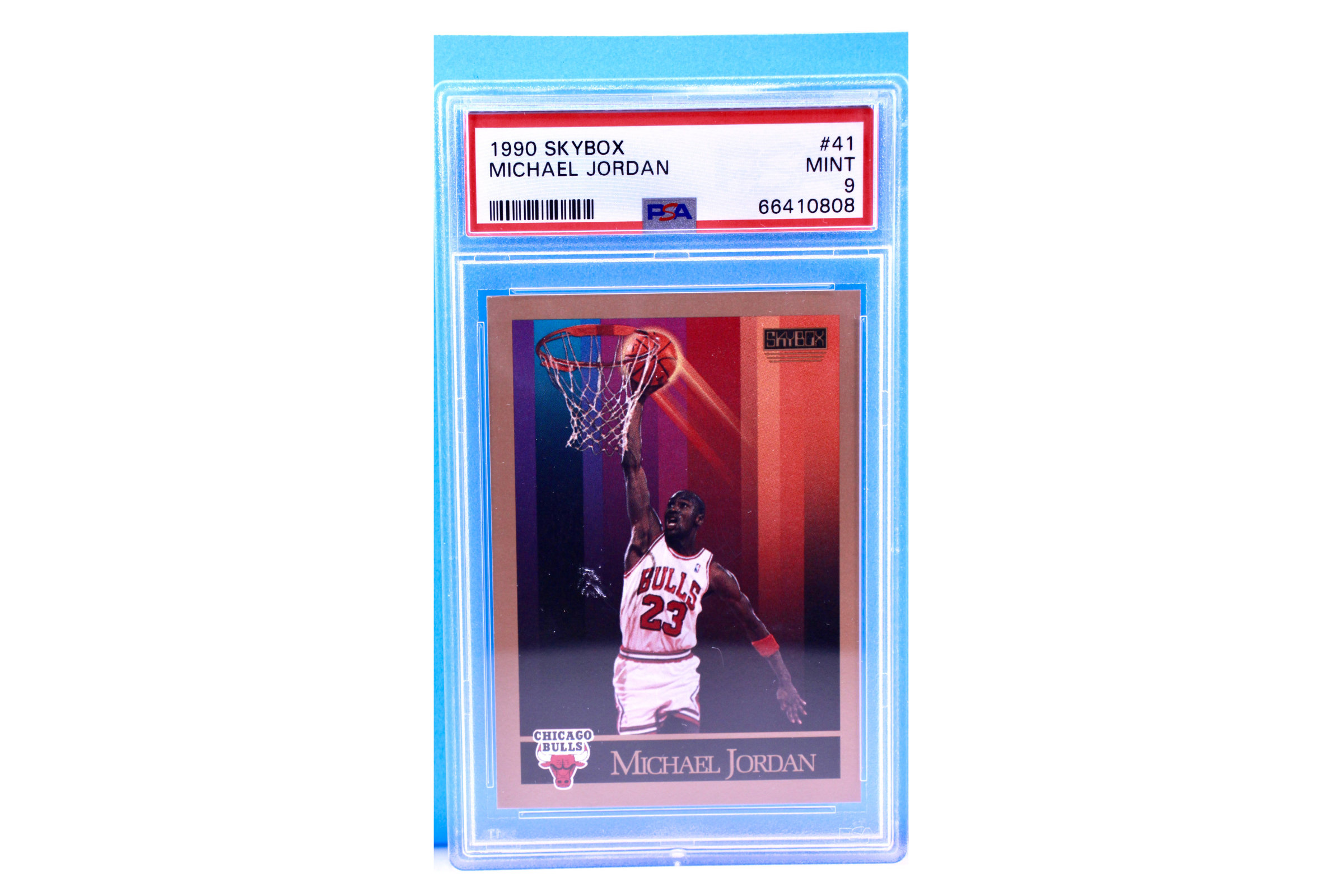Graded 1990-91 Skybox Basketball Michael Jordan #41 Chicago Bulls