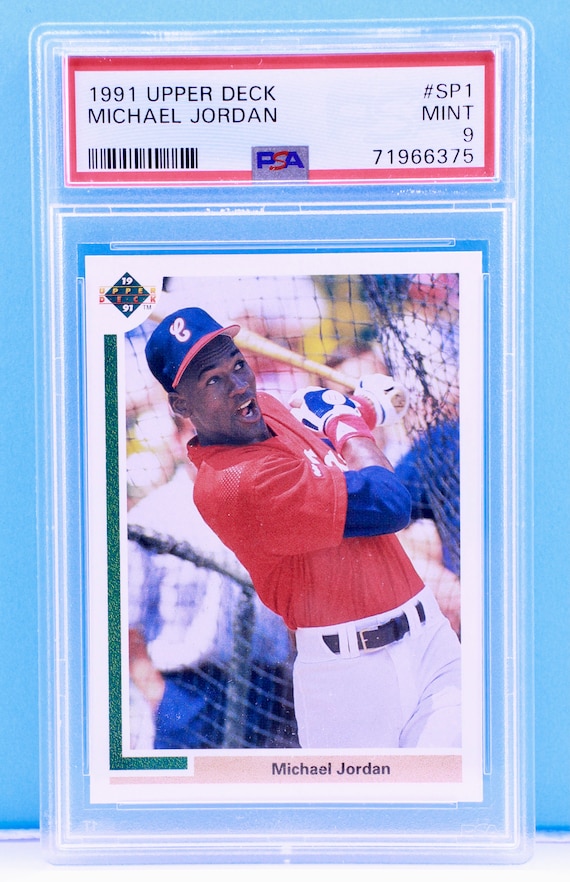 Graded PSA 1991-92 Upper Deck Basketball Michael Jordan #SP1 (PSA