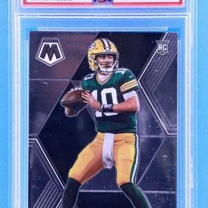 Graded psa 2020 Panini Mosaic  #211 Jordan Love, Rookie Card  (PSA-10 Certified/Gem Mint) (Green Bay Packers QB) Perfection 10 Gem PSA Grade