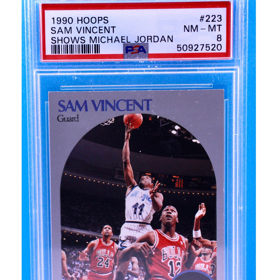 Hoops Card Sam Vincent 1990 Nba Hoops RARE* Error Cut Sam Vincent NBA Hoops Card Hoops Card Sam Vincent 1990 Nba Hoops RARE* Error Cut Sam Vincent NBA Hoops Card