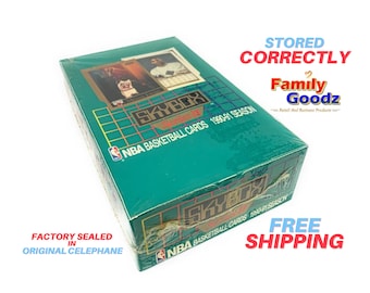 Skybox Series 2 NBA Basketball Cards 1990-91 Season 36 Packs- Factory Sealed Box (Cards were stored correctly) (FREE SHIPPING) Sports Cards