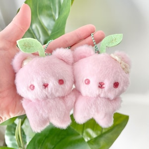 Cherry Babies Besties Magnetic Keychain Pair