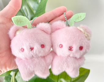 Cherry Babies Besties Magnetic Keychain Pair