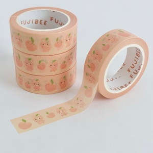 Peach Bear Washi Tape