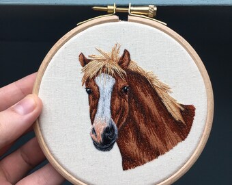 Horse embroidery 2024