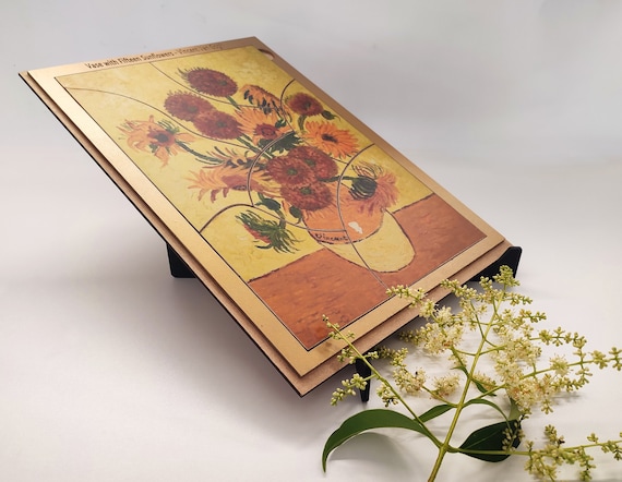 Puzzle 1000 Teile Für Erwachsene – Van Gogh Sonnenblumen, 70x50 Cm, Mit Poster