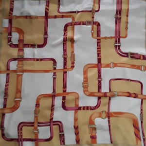 LILO VINTAGE Made in Italy, szalik jedwabny