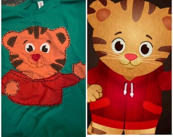 Motif brodé Tigre Daniel