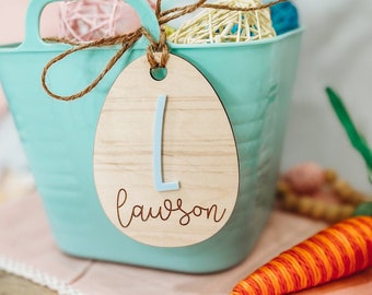 Easter Tags | Easter Basket | Easter for Kids | Personalized Name Tag | Easter Egg | Gift Tag | Pastel Easter
