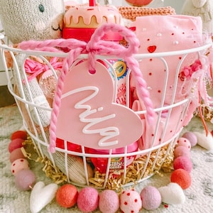 Valentine's Day Love Baskets for Kids - Caitlin Marie Design