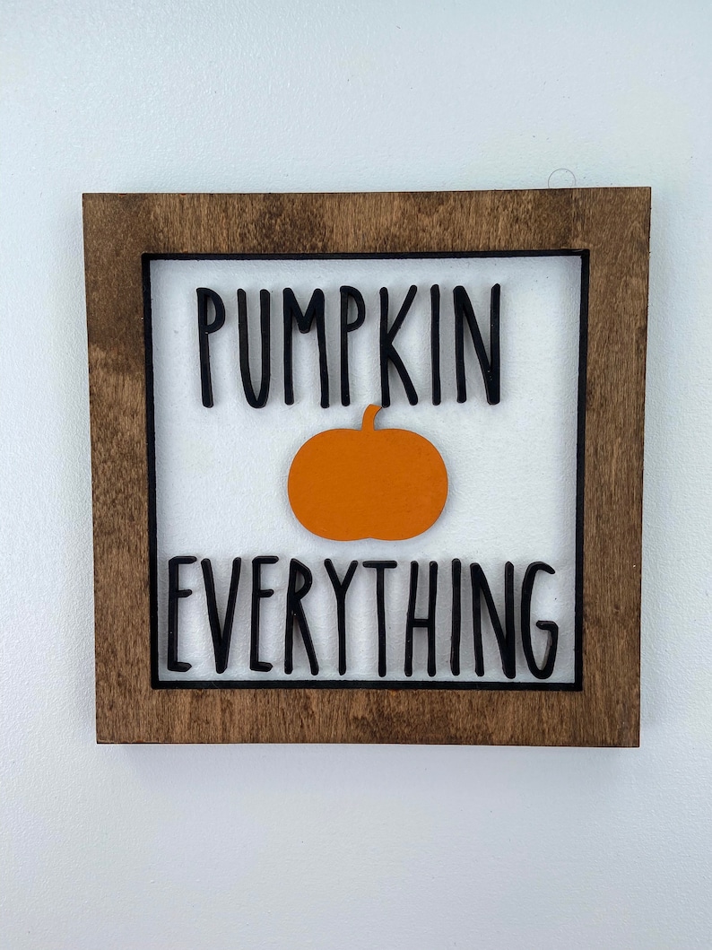 Wooden Tray Decor Fall Decor Fall Fall Tiered Tray Decor Farmhouse Decor Farmhouse Tiered Tray Fall Signs