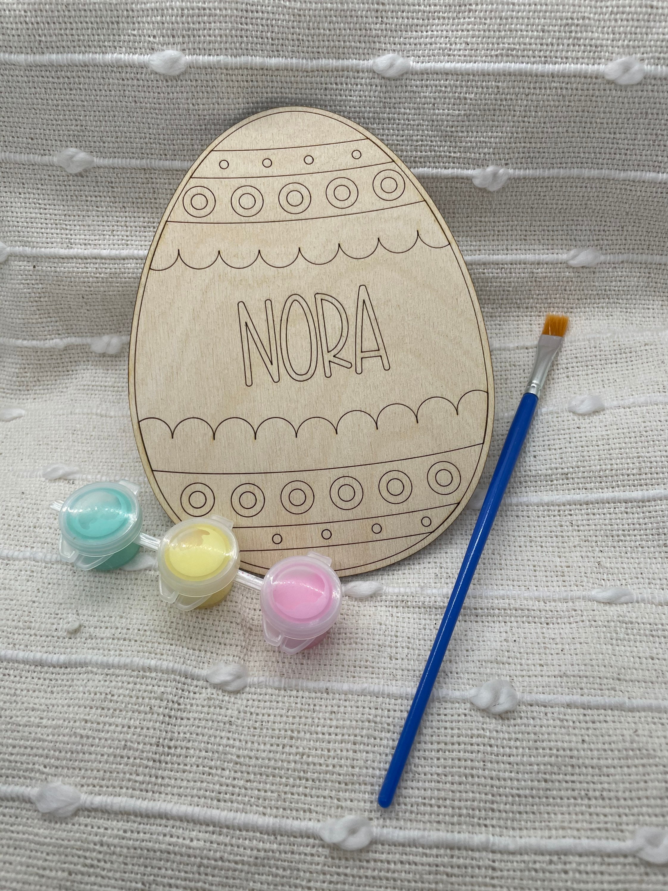 Easter DIY, Easter Basket Stuffers, Personalized Paint Kit, Easter For Kids