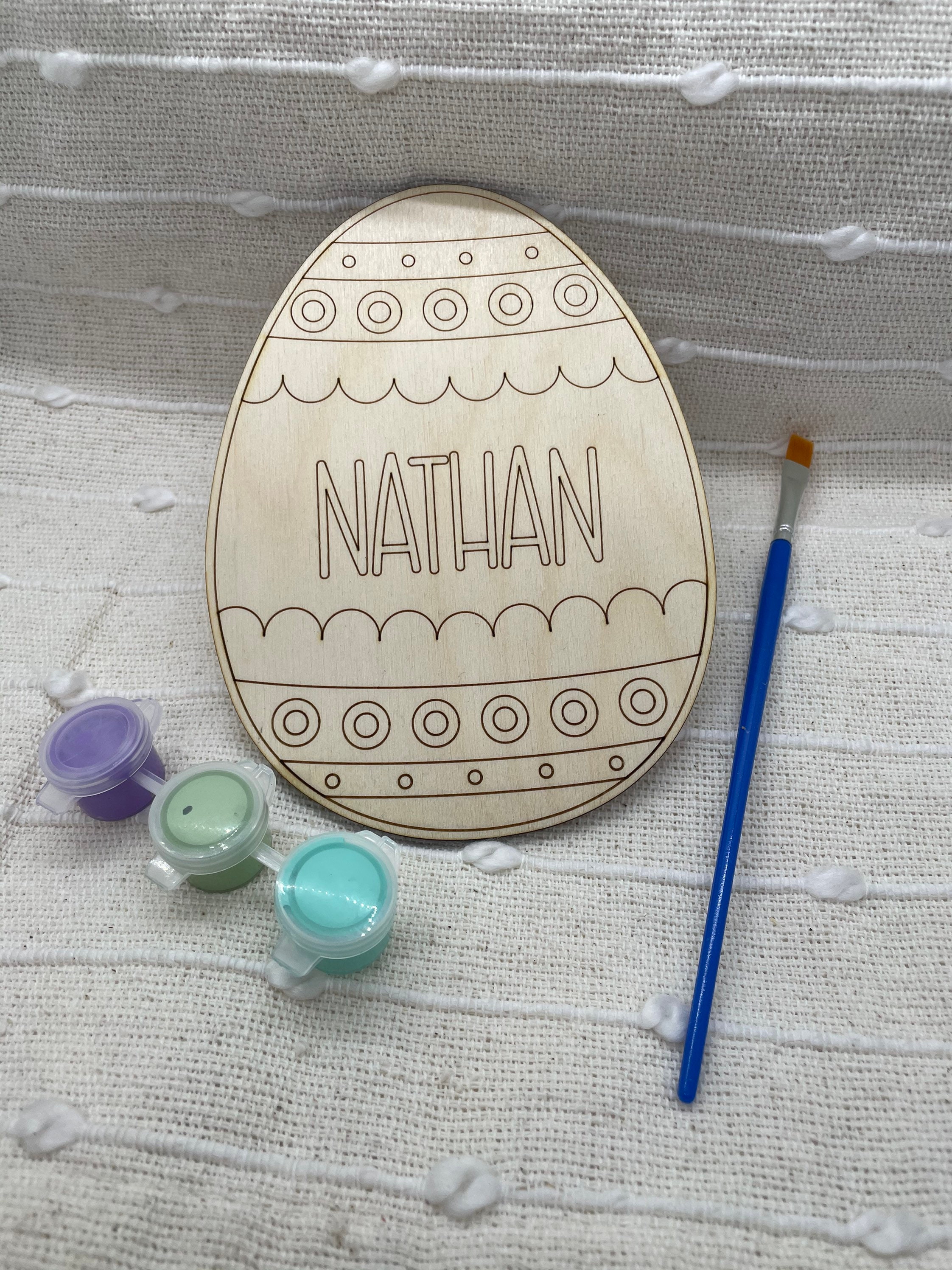 Easter DIY, Easter Basket Stuffers, Personalized Paint Kit, Easter For Kids