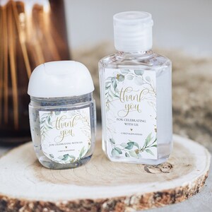 Personalized hand hot sale sanitizer favors