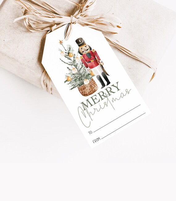 Rouleau D'autocollants Casse-Noisette De Noël - Pour Emballage Cadeaux, Scrapbooking, Décorations Festives - 4