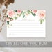 Advice for the New Mom Card Printable Pink Floral Invitation - Etsy