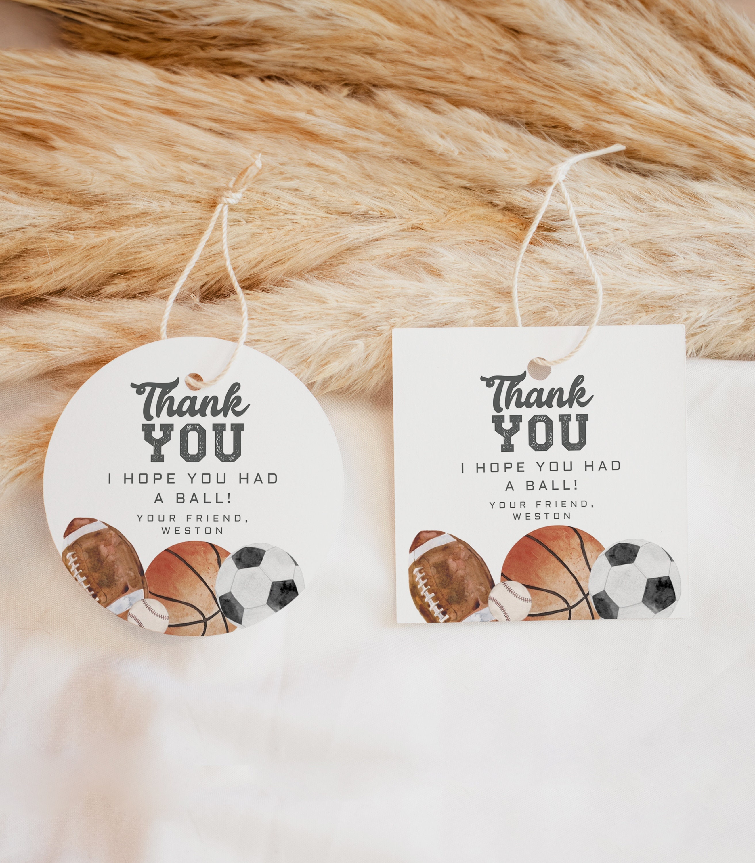 Circle Sport Birthday Favor Tag Printable, It's Game Time,Game On Boy Birthday Digital File,Round Favor Sticker,Sports Party Decoration,a121