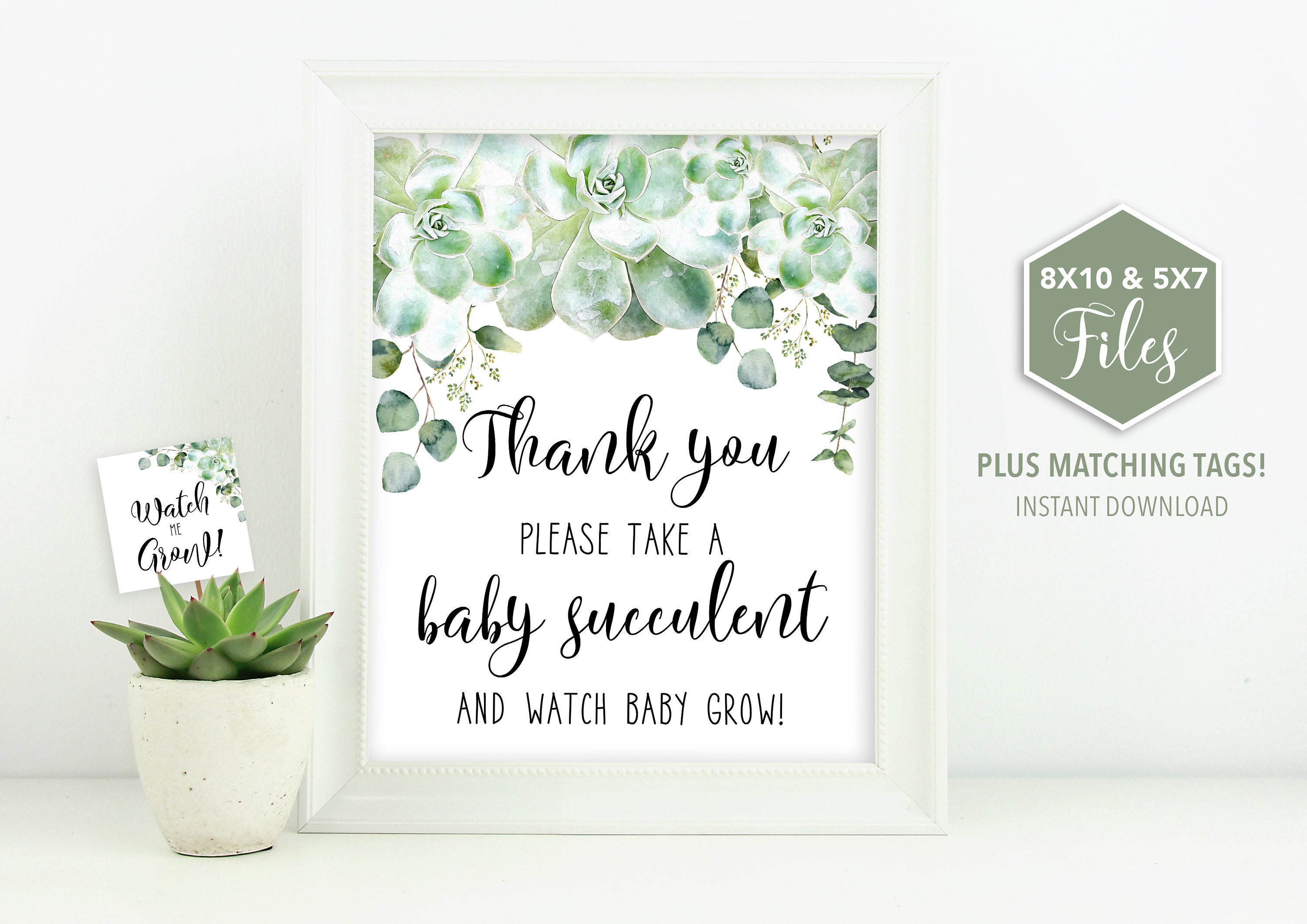 Watch Baby Grow Sign Succulent Baby Shower Watch Me Grow Etsy watch-baby-grow-sign-succulent-baby-shower-watch-me-grow-etsy