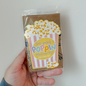 Popcorn Valentine Printable - High Peaks Studios