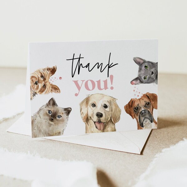 Dog Thank You - Etsy