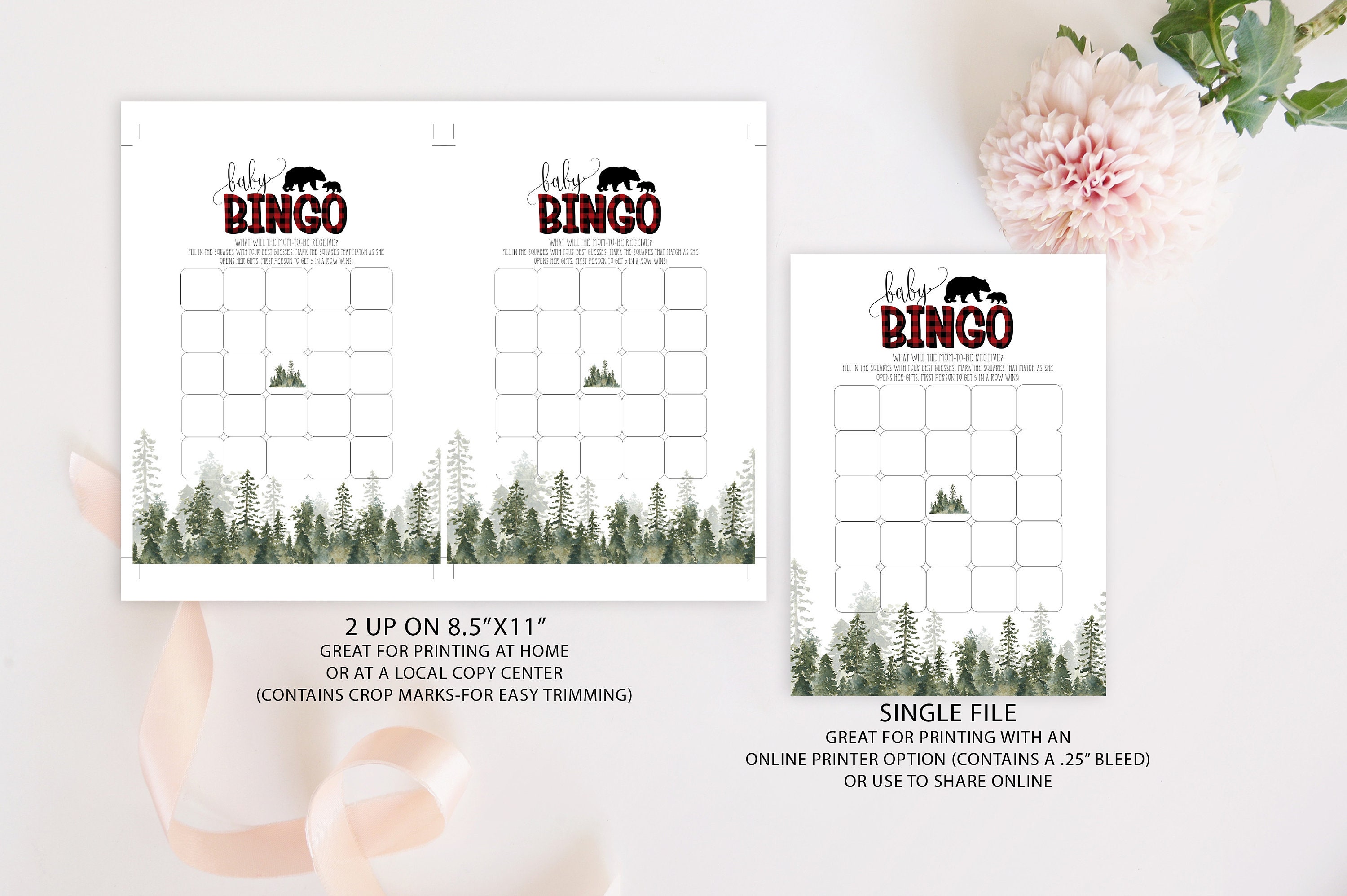 Printable Baby Bingo Free