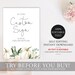 5X7 Fall Custom Sign Printable Template, Design Your Own Sign ...