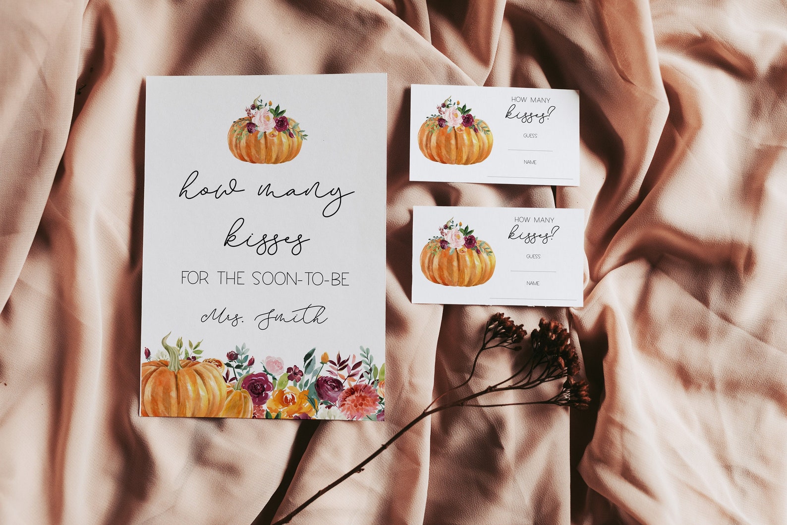 How Many Kisses Game Printable How Many Kisses for the - Etsy