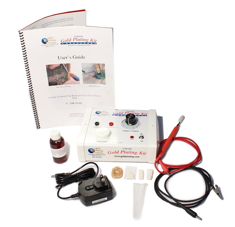 Goldsmith Gold Plating Kit Brush Plating Kit Etsy