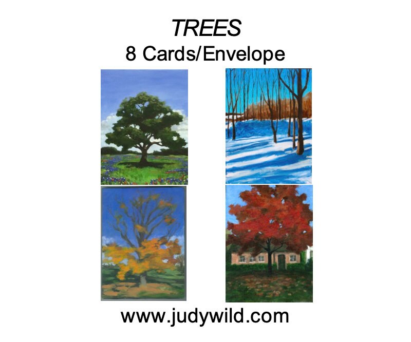 Cards from Original Paintings Boxed Set of 8 Cards & Envelopes Etsy.de