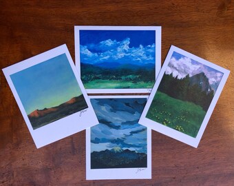 Cards from Original Paintings - Boxed Set of 8 Cards & Envelopes