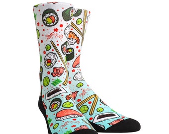 Sushi Socken Food Socken Japanische Socken Asiatische Food Socken