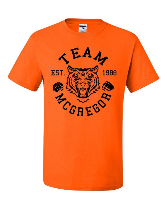 conor mcgregor tiger shirt
