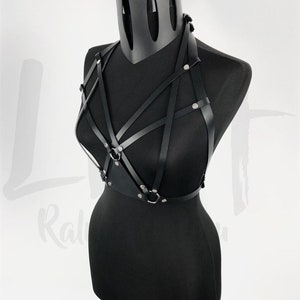 Elevate Your Style with a Black Leather Harness image 3