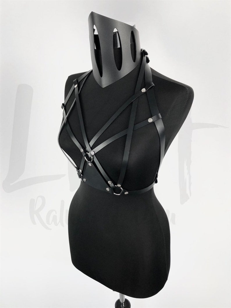 Elevate Your Style with a Black Leather Harness image 3