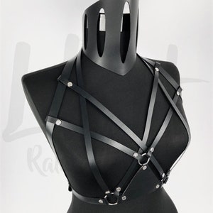 Elevate Your Style with a Black Leather Harness image 6