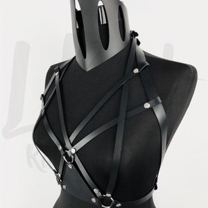 Elevate Your Style with a Black Leather Harness image 5